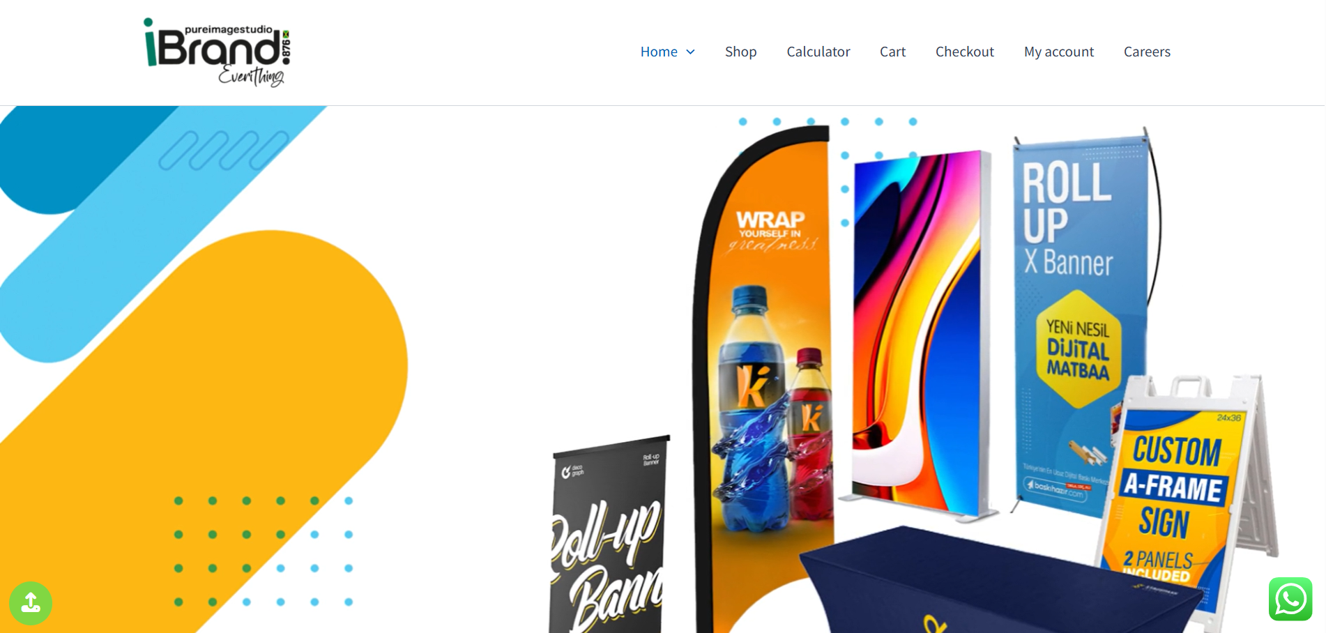 iBrand. Everything e-commerce website