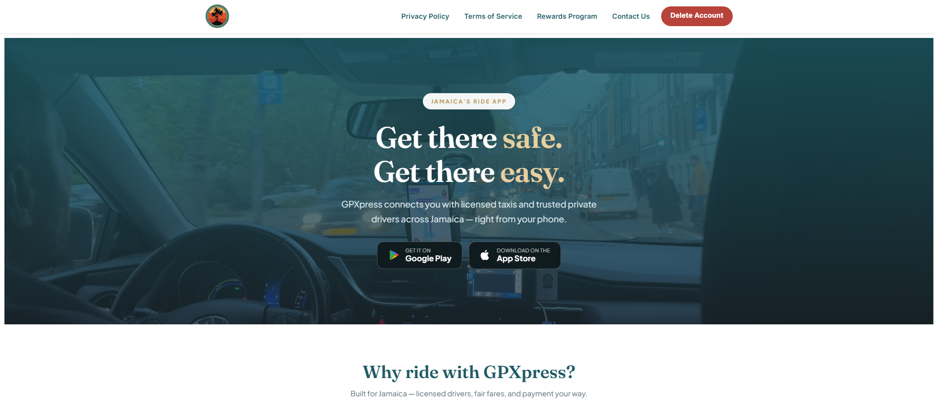 Gadgepro Express Tours ride-share mobile application