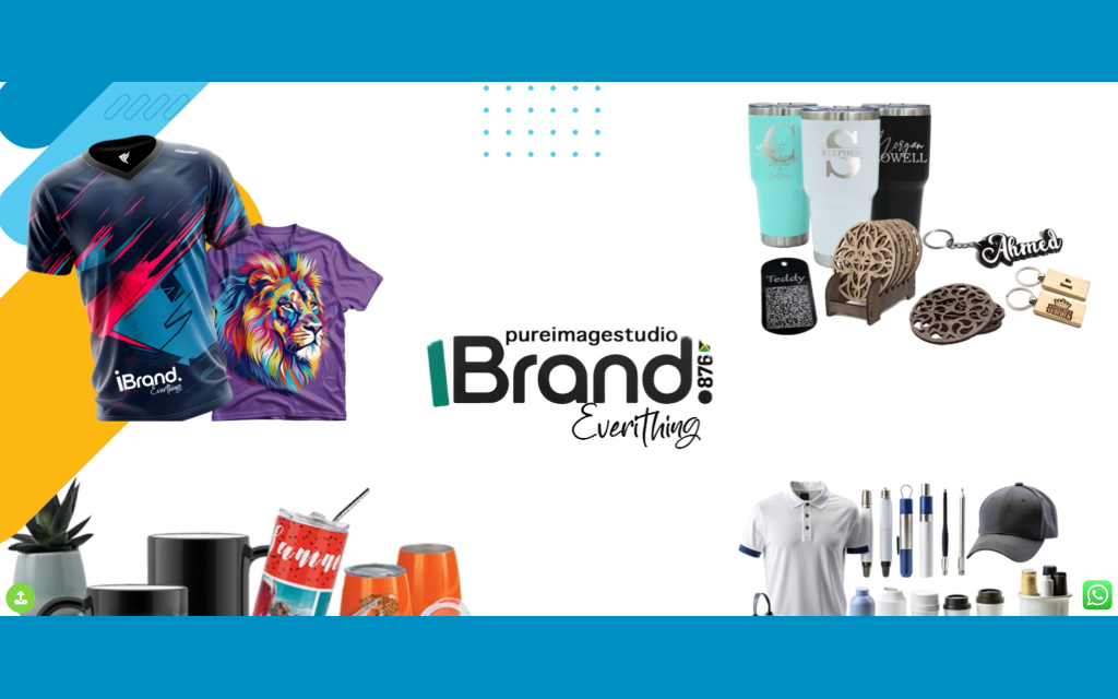 iBrand. Everything Homepage and branding showcase